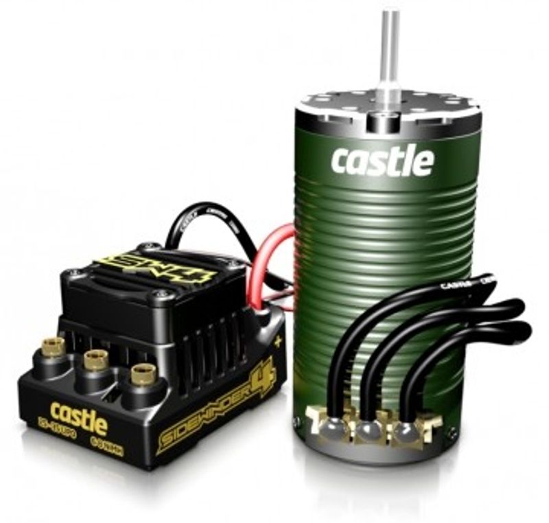 Castle Creations SIDEWINDER 4 ESC WP Combo 1415-2400KV Sensor Motor
