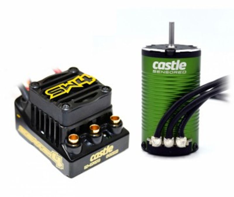 Castle Creations SIDEWINDER 4 ESC WP Combo 1412-2100KV Motor 5mm