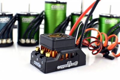 Castle Creations COPPERHEAD 10 ESC, 1410-3800KV 5mm Sensor Combo