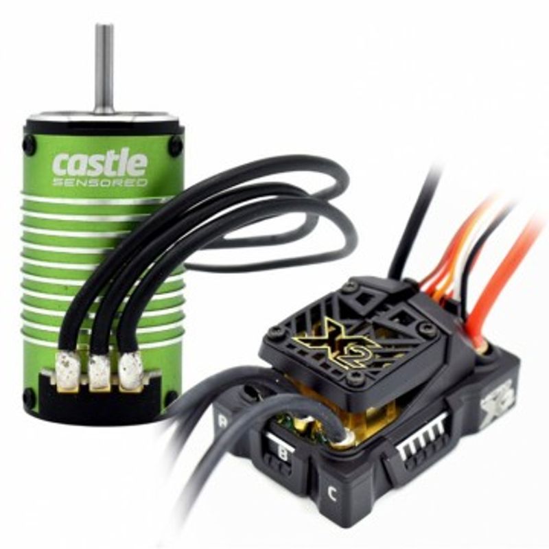 Castle Creations Mamba Micro X2 Combo med 1007-6350KV Motor