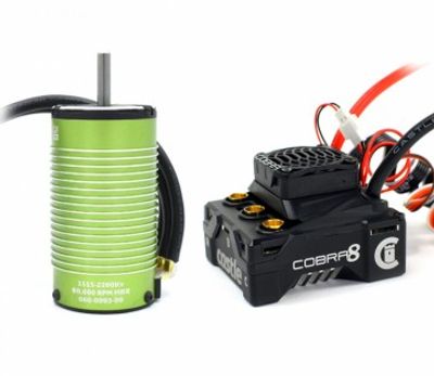Castle Creations Combo Cobra 8 2- ESC & 1515-2200kV Sensored Motor