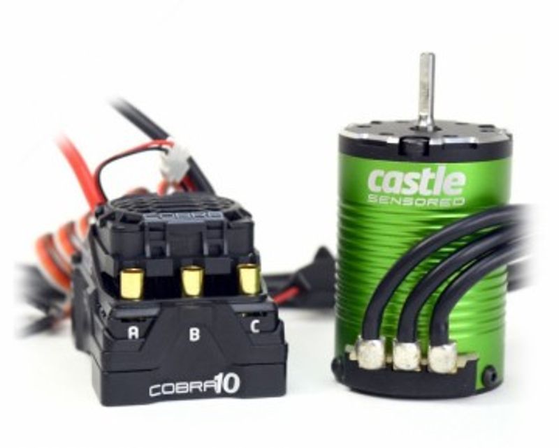 Castle Creations Combo Cobra 10 ESC & 1406-4600kV Sensored Motor