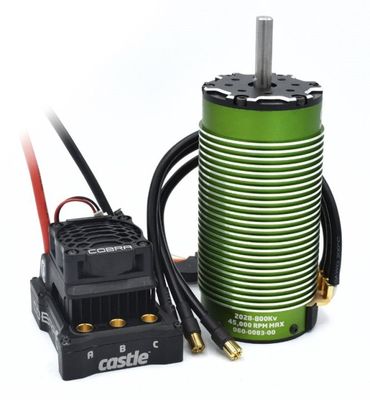 Castle Creations Cobra 6 ESC, 2028-800KV Motor Combo 1/6-1/8