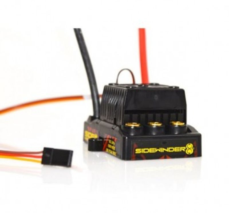 Castle Creations Sidewinder 8TH ESC 25,2V 8A Peak BEC Vattenskyddat