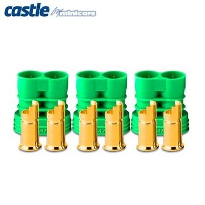 Castle Creations Polarized Bullet Kontakt 6,5mm hona 3set