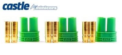 Castle Creations Polarized Bullet Kontakt Hona 4mm 3st