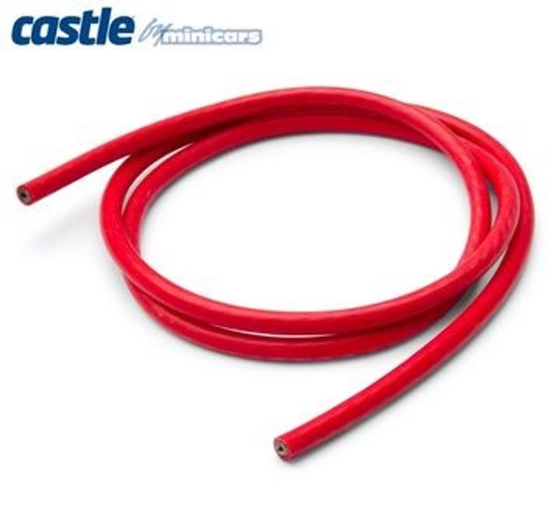 Castle Creations Kabel 90cm 08 AWG Röd