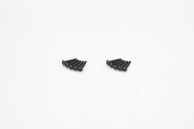 Kyosho 1-S13018H – Insexskruvar med kullrigt huvud M3×18 mm, 10 st