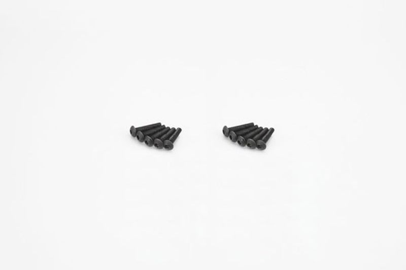 Kyosho 1-S13018H – Insexskruvar med kullrigt huvud M3×18 mm, 10 st