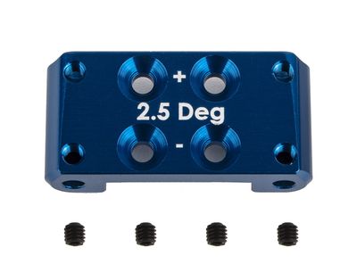 Bulkhead Fram +/- 2.5 grad. Aluminium RC10B7