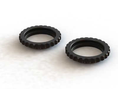 Fjäderspännare Alu för Stötdämpare ARRMA Infraction 1:7/Kraton 6S / Big Rock 6S