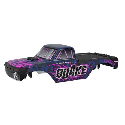 Kaross lila lackerad ARRMA QUAKE GROM 1:16
