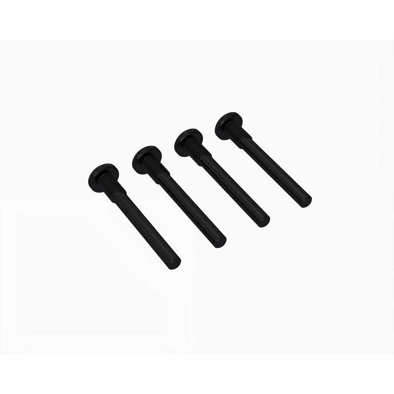 ARRMA skruvade bärarmsaxlar 3,5×26,6 mm, 4 st – ARA-2715