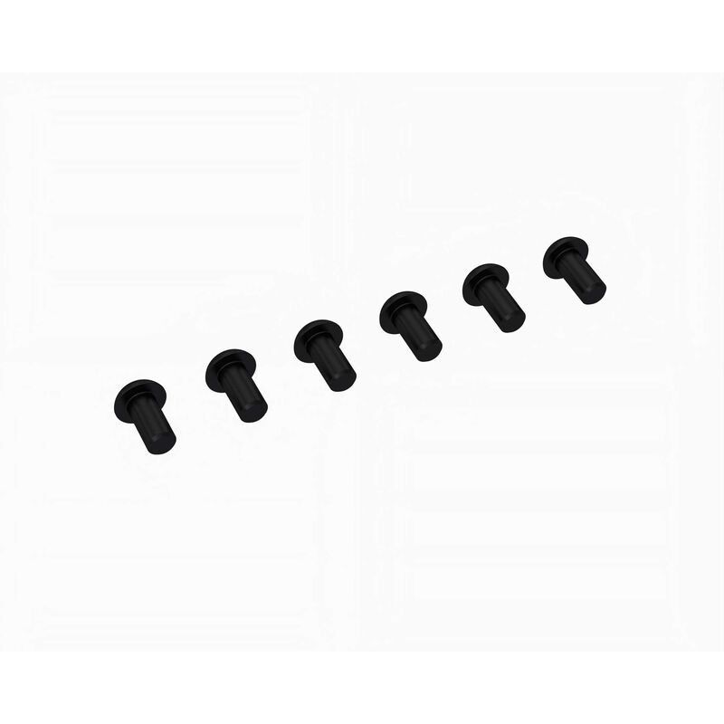 ARRMA kullriga skruvar M2,5×5 mm, 6 st – ARA-2716