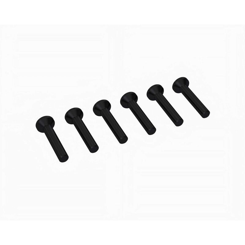 ARRMA försänkta skruvar M2,5×14 mm, 6 st – ARA-2717