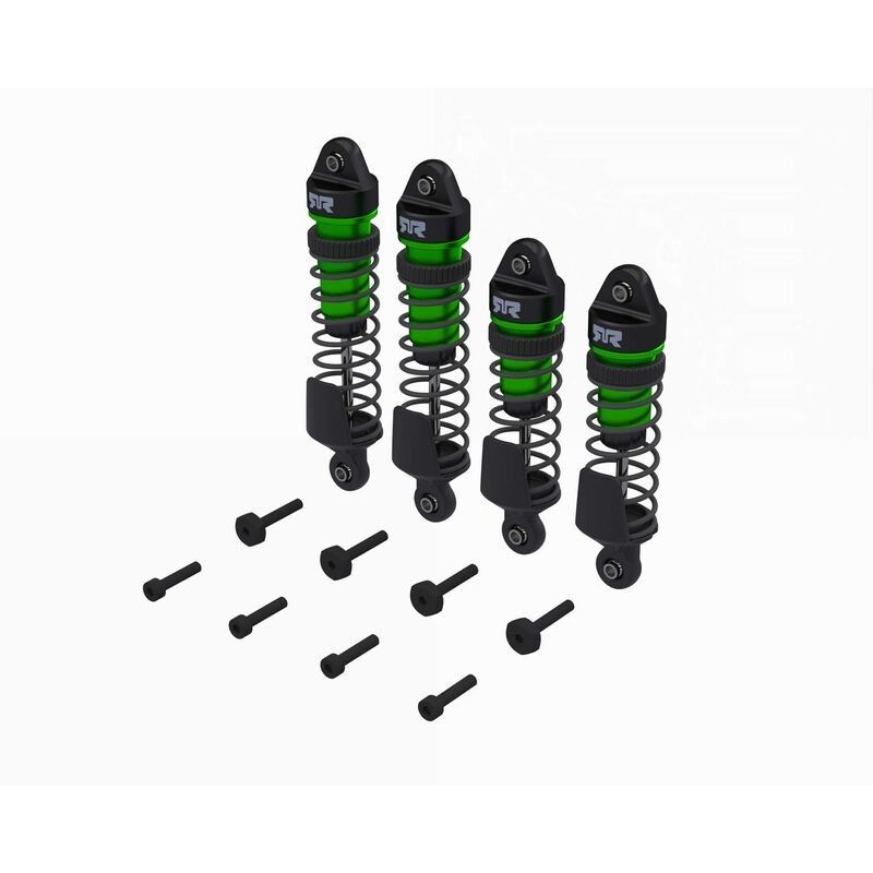 ARRMA stötdämpare fram/bak, gröna, 700 cSt, 4 st – MINI – ARA-2763