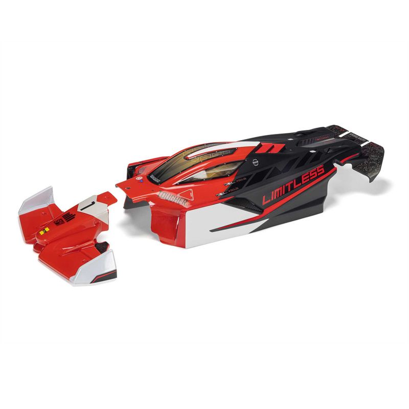 Kaross röd/svart – ARRMA LIMITLESS