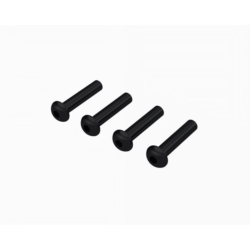 Skruv kullrigt huvud M4x20mm ARRMA (4 st)