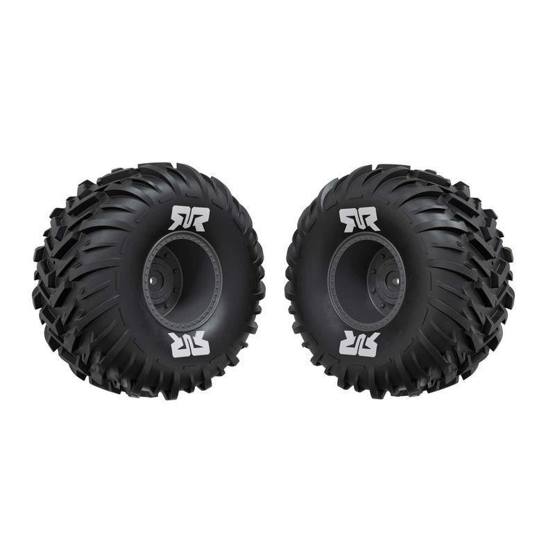 ARRMA dBoots Cut Chevron MT hjul och däck gunmetal