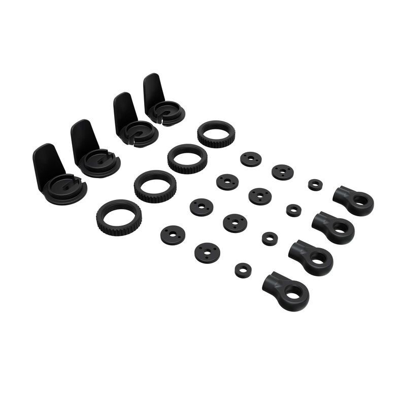 ARRMA stötdämpardelar i komposit – MINI KRATON – ARA-4452