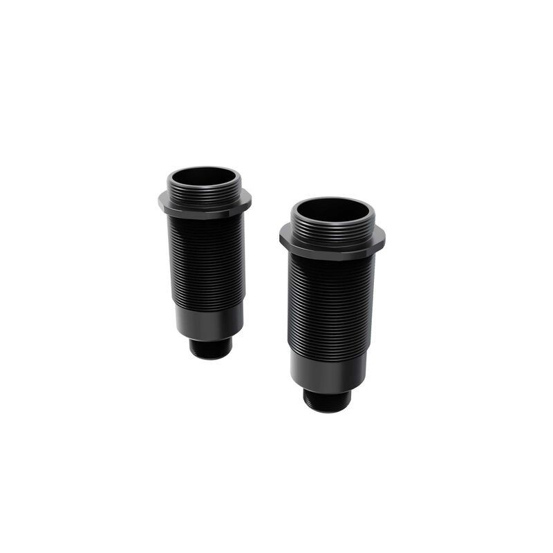 ARRMA stötdämparhus aluminium 16x51mm svarta (2 st)