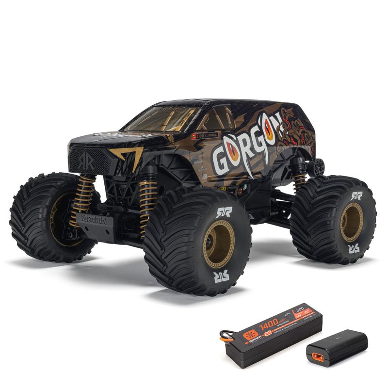 1/16 GORGON GROM 4X4 RTR Borstad Monster Truck (inkl. batteri/laddare)