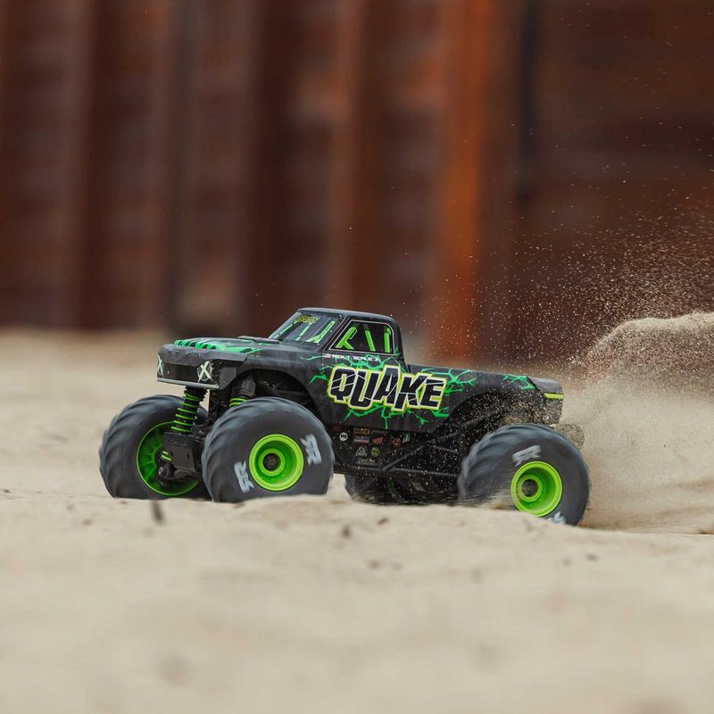 1/16 QUAKE GROM 4X4 RTR Borstad Monster Truck (inkl. batteri/laddare)