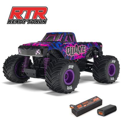 1/16 QUAKE GROM 4X4 RTR Borstad Monster Truck (inkl. batteri/laddare)
