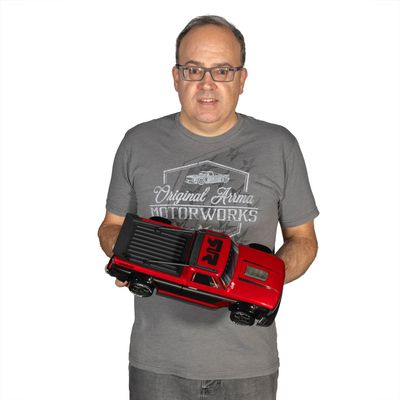 ARRMA INFRACTION GROM 3S röd/svart ARA2315ST1 – produktbild 6