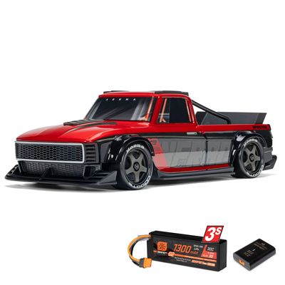 ARRMA INFRACTION GROM 3S röd/svart ARA2315ST1 – produktbild 7
