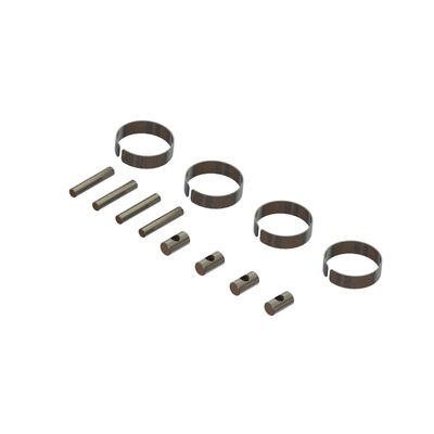 CVD Driveshaft Metal Fittings ARRMA Kraton 4S / Outcast 4S