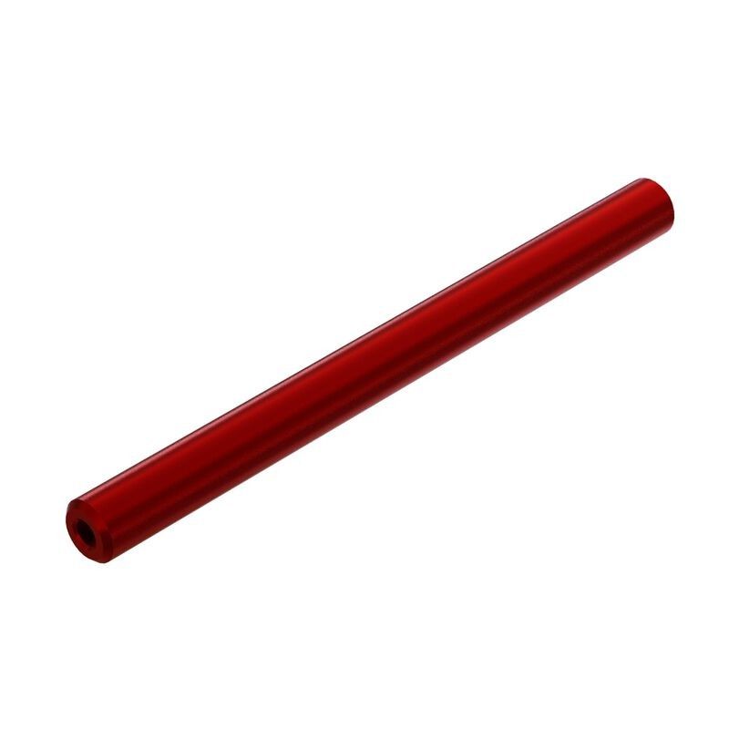 ARRMA bakre förstärkningsrör 120,5mm rött