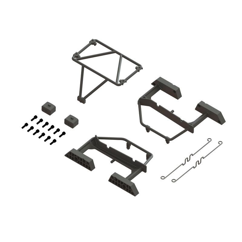 Desert Truck Body Roll Cage Set Svart Arrma Mojave Grom 1/18
