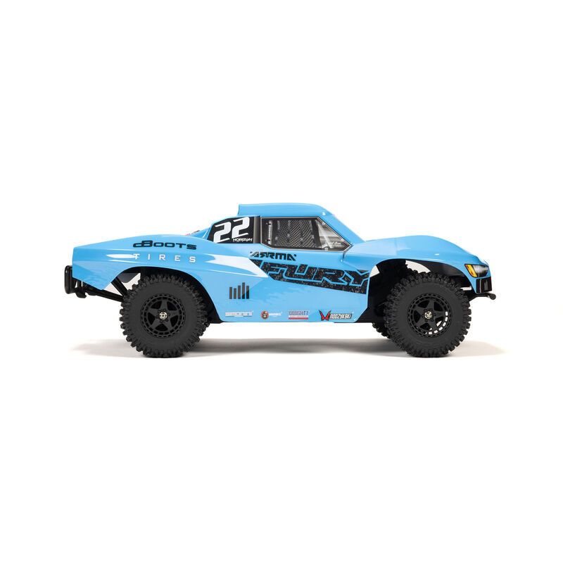 ARRMA Fury 1/10 2wd RTR Borstad Short Course (inkl. batteri/laddare)