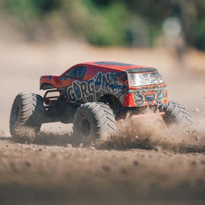 ARRMA Gorgon 1/10 2WD Mega 550 Borstad Monster Truck m. batteri/laddare