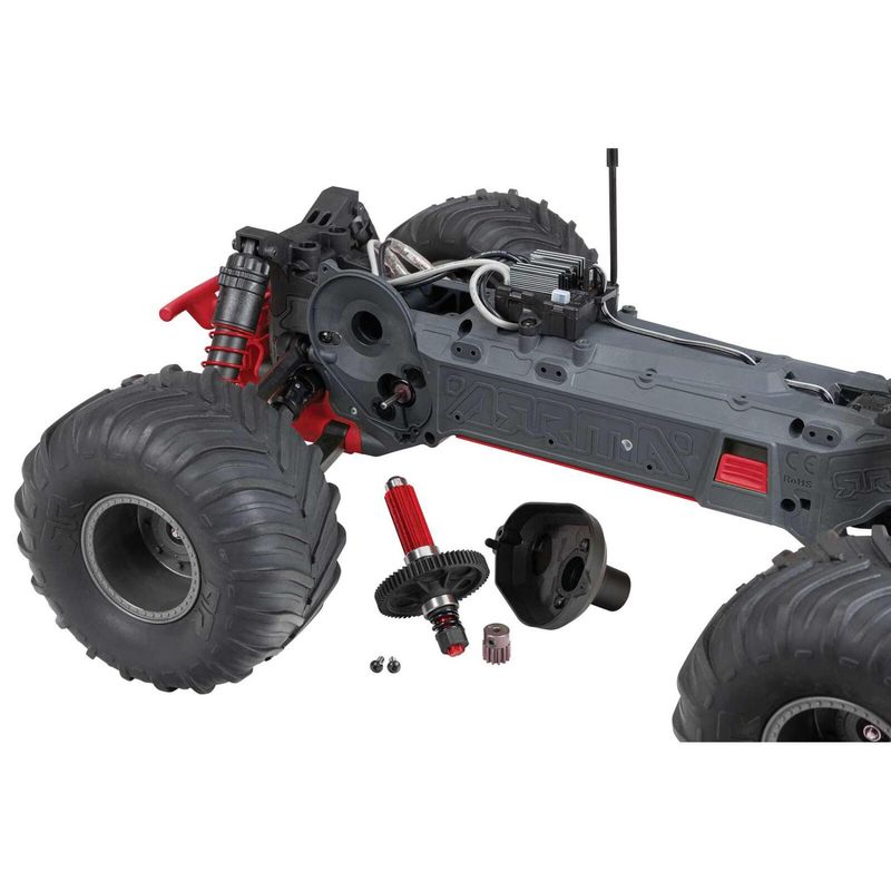 ARRMA Gorgon 1/10 2WD Mega 550 Borstad Monster Truck m. batteri/laddare