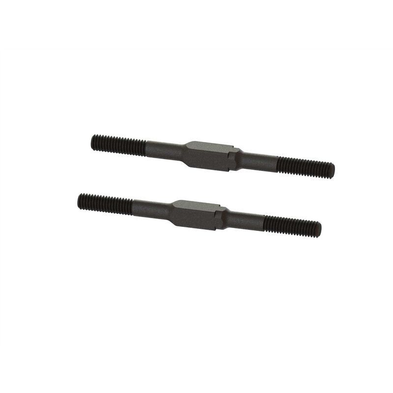 ARRMA justerbara stag stål M4x60mm svarta (2 st)