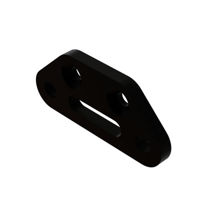 ARRMA främre upphängningsfäste i aluminium, svart