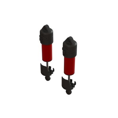Oljestötdämpare Aluminium Fram Bore:15mm, Längd:131mm Olja:300cSt
