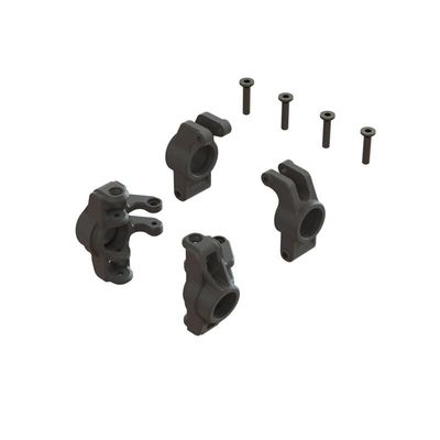 Hub Set F+R Granite Grom 1:18/Typhon Grom 1:18