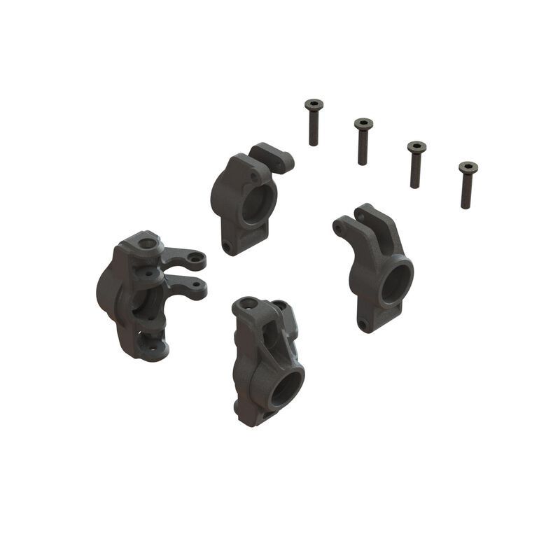 Hub Set F+R Granite Grom 1:18/Typhon Grom 1:18