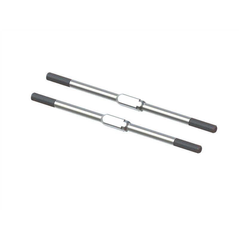 Justerbar länk M4x95mm stål ARRMA (2 st)