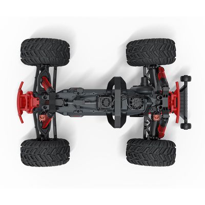 QUAKE 223S DSC 2WD RTR Borstlös 1:10 Monster Truck röd