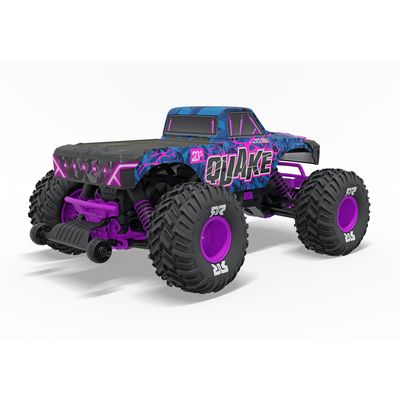 QUAKE 223S DSC 2WD RTR Borstlös 1:10 Monster Truck lila