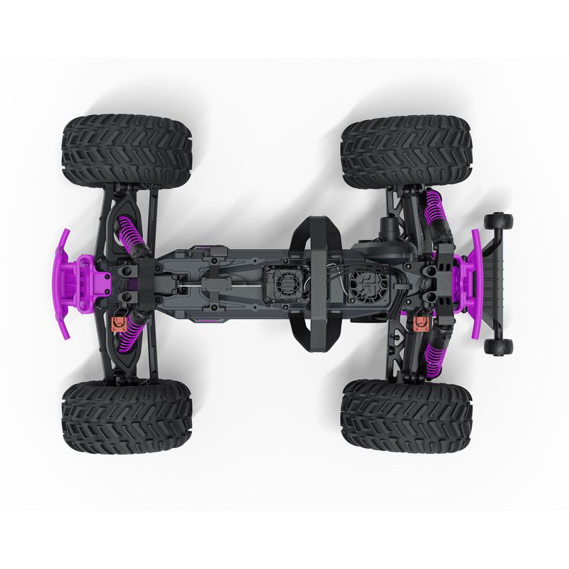 QUAKE 223S DSC 2WD RTR Borstlös 1:10 Monster Truck lila