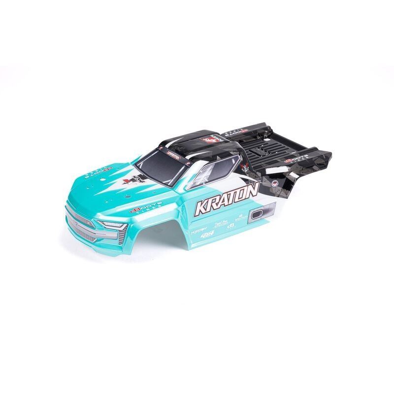 Kaross Målad Teal/Svart ARRMA Kraton 4S