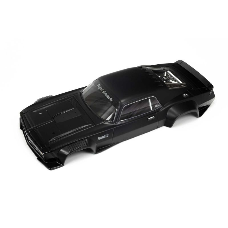 ARRMA Felony 6S lackerad kaross 1:7, svart