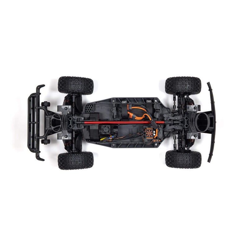 ARRMA 1/8 MOJAVE 4S 4X4 RTR Brushless Desert Truck, VIT/RÖD
