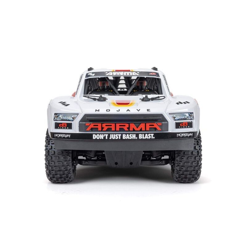 ARRMA 1/8 MOJAVE 4S 4X4 RTR Brushless Desert Truck, VIT/RÖD