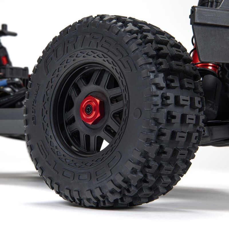 ARRMA 1/8 MOJAVE 4S 4X4 RTR Brushless Desert Truck, VIT/RÖD